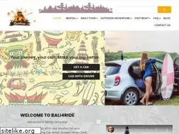 Sites similar to bali4ride.com