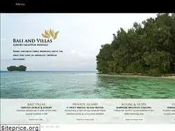 Sites similar to baliandvillas.com