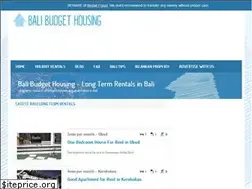 Sites similar to balibudgethousing.com