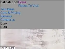 Sites similar to balicab.com