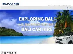 Sites similar to balicarhire.com
