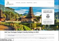 Sites similar to balicheapesttours.com