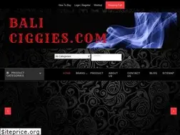 Sites similar to baliciggies.com