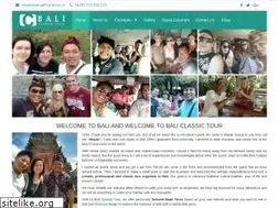 Sites similar to baliclassictour.com