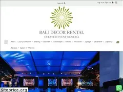 Sites similar to balidecorrental.com