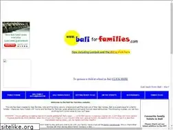 Sites similar to baliforfamilies.com