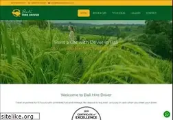 Sites similar to balihiredriver.com