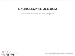 Sites similar to baliholidayhomes.com