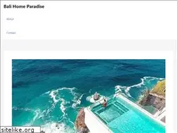 Sites similar to balihomeparadise.com
