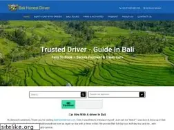 Sites similar to balihonestdriver.com