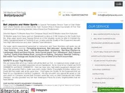 Sites similar to balijetpacks.com