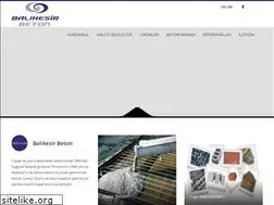 Sites similar to balikesirbeton.com