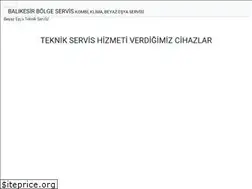 Sites similar to balikesirbolgeservis.com