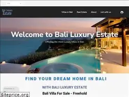 Sites similar to baliluxuryestate.com