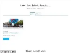 Sites similar to balindoparadiso.id