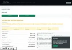 Sites similar to balinimas.lt