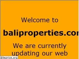 Sites similar to baliproperties.com