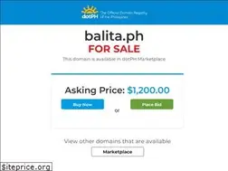 Sites similar to balita.ph
