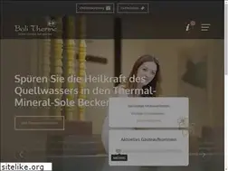 Sites similar to balitherme.de