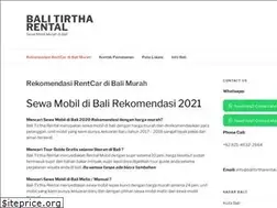 Sites similar to balitirtharental.com