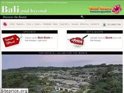 Sites similar to balitours.com.au