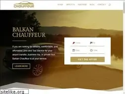 Sites similar to balkanchauffeur.com