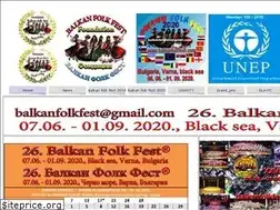 Sites similar to balkanfolkfest.eu