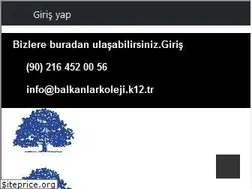 Sites similar to balkanlarkoleji.k12.tr