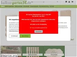 Sites similar to balkon-garten24.de