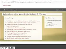 Sites similar to balkon-oase.de