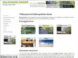 Sites similar to balkongelaender-direkt.de