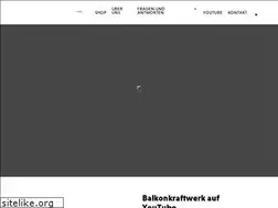 Sites similar to balkonkraftwerk.de