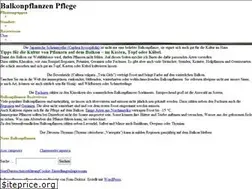 Sites similar to balkonpflanzen-pflege.de