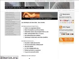 Sites similar to balkonsichtschutz.us