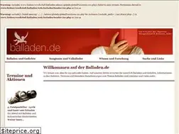 Sites similar to balladen.de