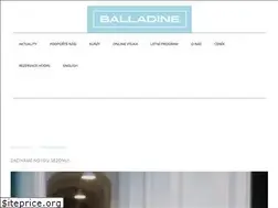 Sites similar to balladine.cz