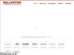 Sites similar to ballantinecommunicationsinc.com