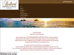 Sites similar to ballardfamilymoanaluamortuary.com