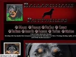 Sites similar to ballardhausrottweilers.com