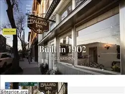 Sites similar to ballardinnseattle.com