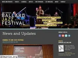 Sites similar to ballardjazzfestival.com