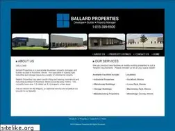 Sites similar to ballardproperties.com