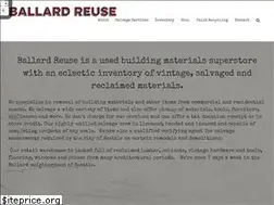 Sites similar to ballardreuse.com