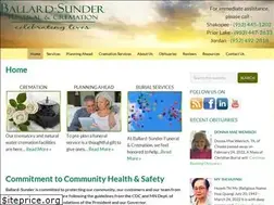 Sites similar to ballardsunderfuneral.com