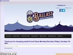 Sites similar to ballastbookco.com