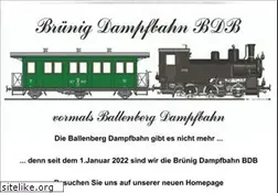 Sites similar to ballenberg-dampfbahn.ch