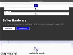 Sites similar to ballerhardware.com