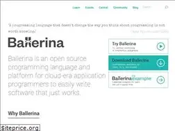 Sites similar to ballerina.io