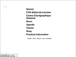 Sites similar to ballet-de-lorraine.com