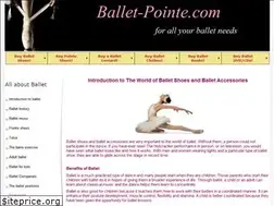Sites similar to ballet-pointe.com